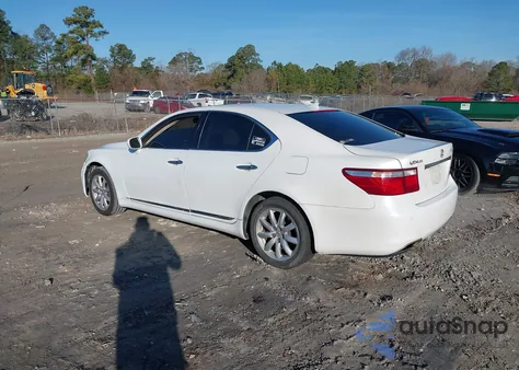 2008 Lexus Ls 460 z USA, uszkodzony, nr VIN JTHBL46F585054121